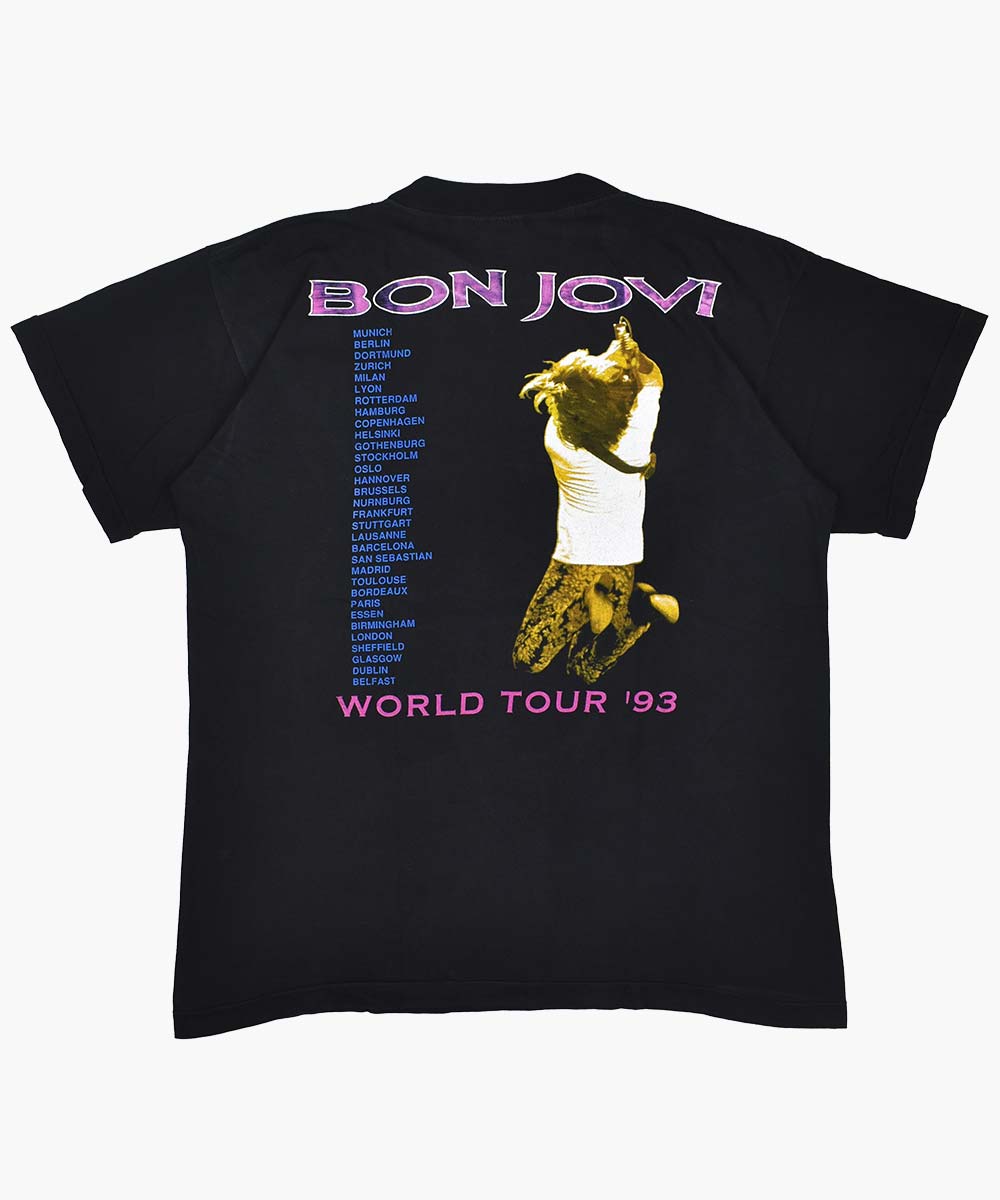 ▷ Vintage Bon Jovi T-Shirt 1993 | TWOVAULT
