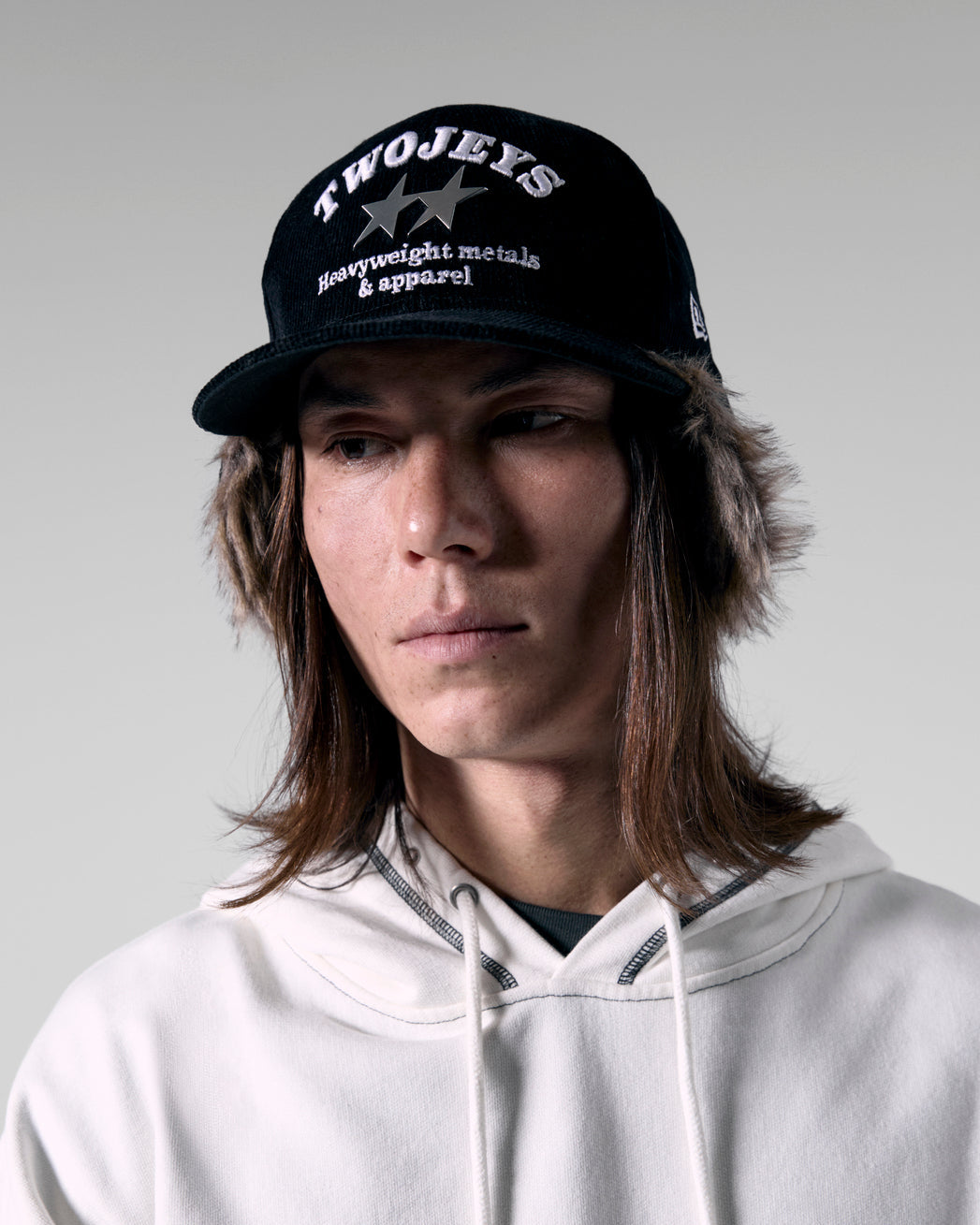 NE x TJ Black Downflap 59fifty – Twojeys