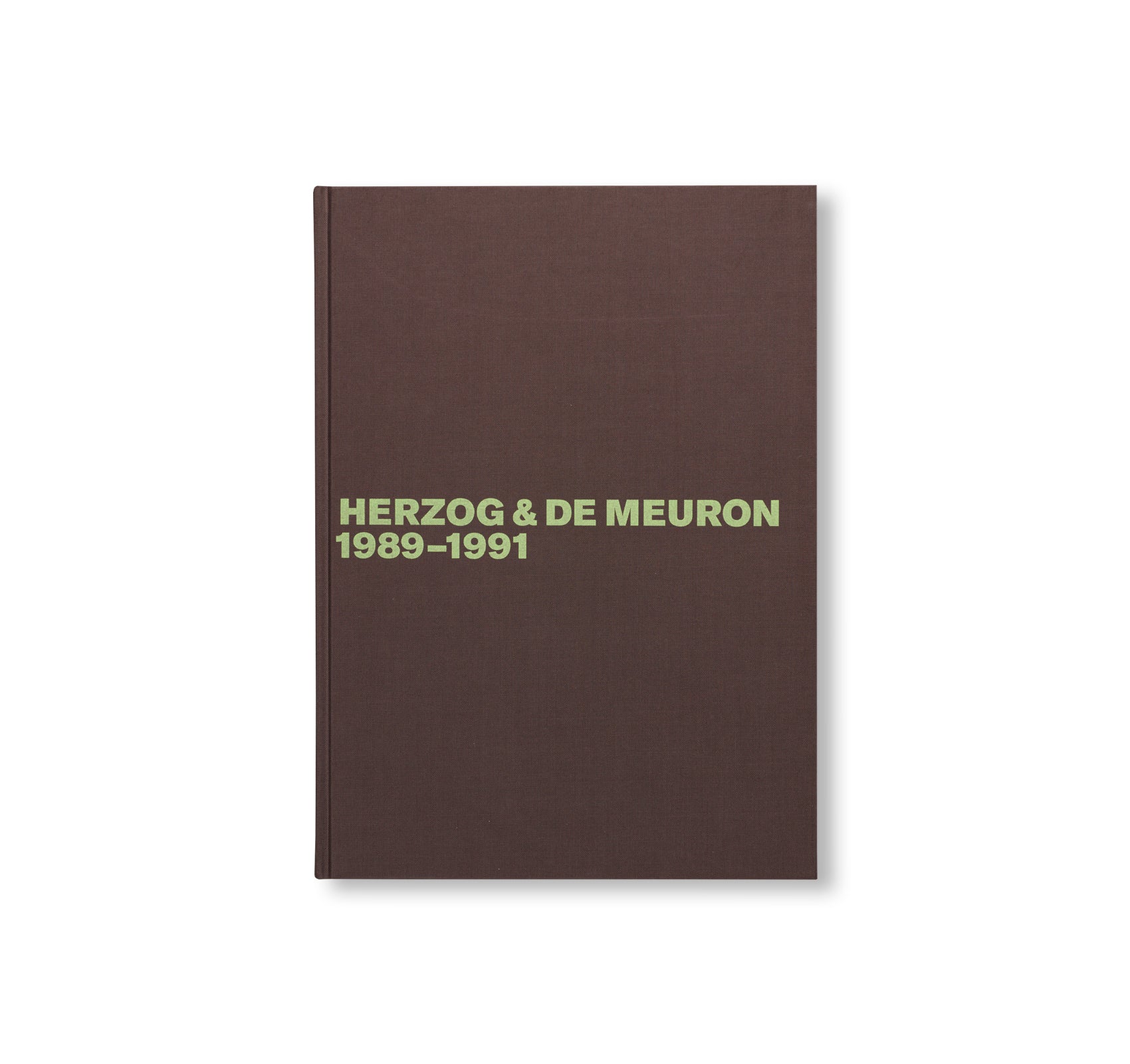 HERZOG & DE MEURON 1989-1991. THE COMPLETE WORKS. VOLUME 2 by