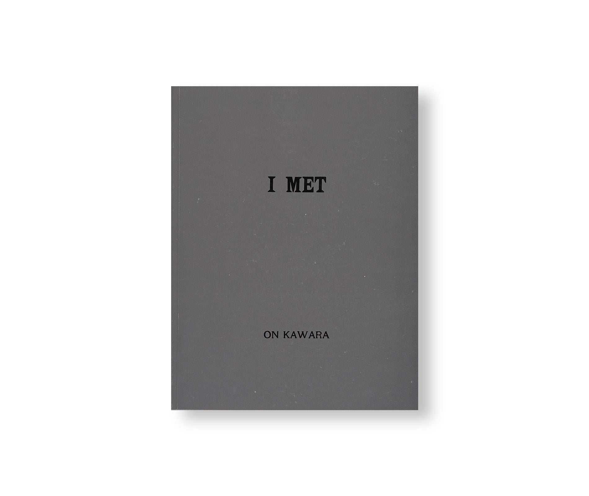 I WENT, I MET, I READ, JOURNAL: 1969. by On Kawara – twelvebooks