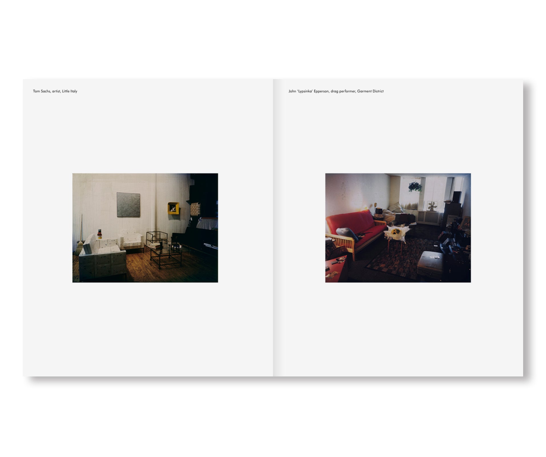 NEW YORK LIVING ROOMS by Dominique Nabokov – twelvebooks