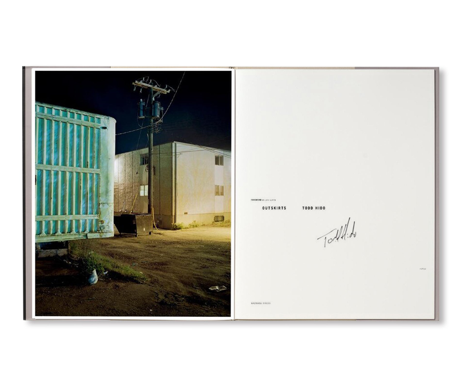 OUTSKIRTS by Todd Hido [SPECIAL EDITION] – twelvebooks