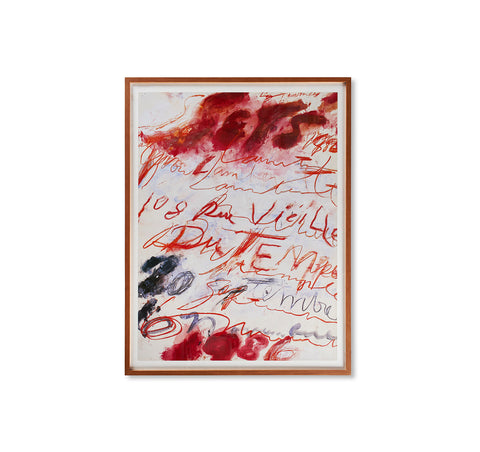 PRINT (1980) by Cy Twombly [REPRINTED EDITION] – twelvebooks