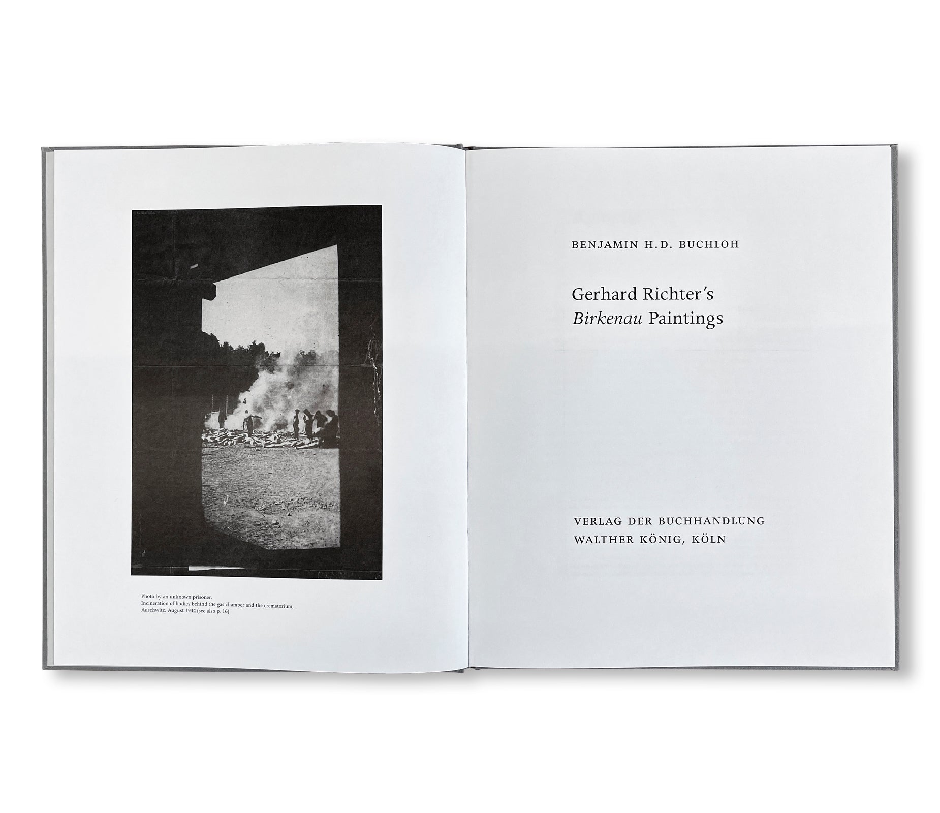 GERHARD RICHTERʼS BIRKENAU PAINTINGS by Gerhard Richter – twelvebooks