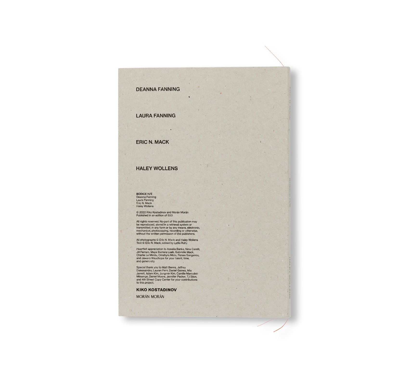 BODICE by Kiko Kostadinov – twelvebooks