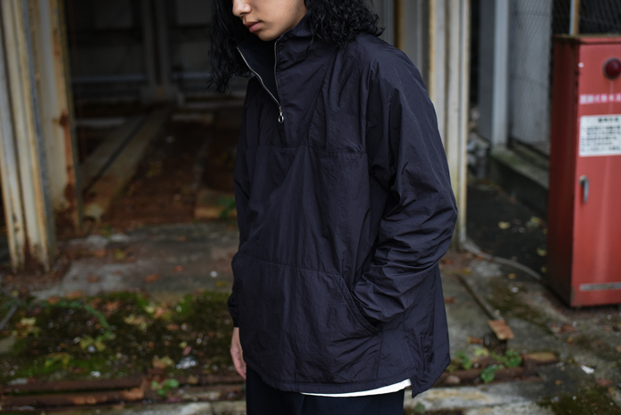 COMOLI -Garment Dye Nylon Anorak- | twelve blog