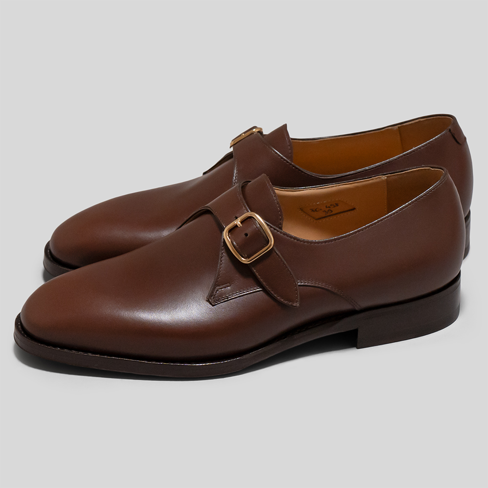 F.lli Giacometti / Single Monk Strap Shoes (Vocalou) | twelve