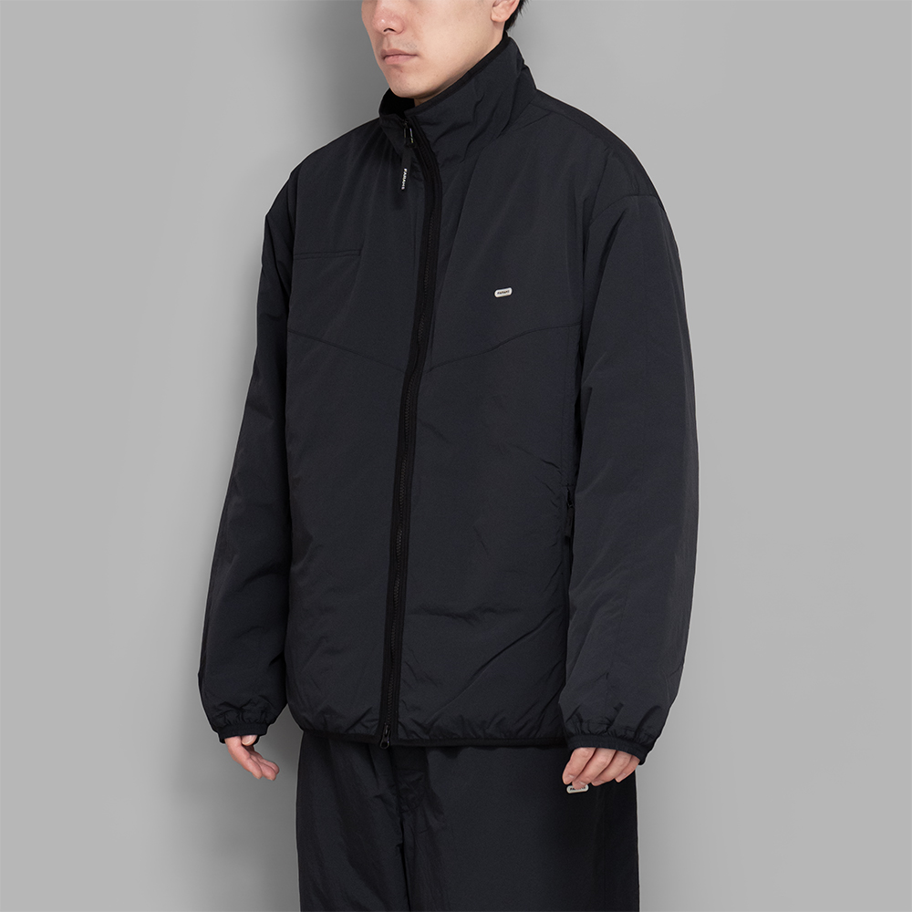 FARAH / Nylon Zip Up Jacket (Black) | twelve