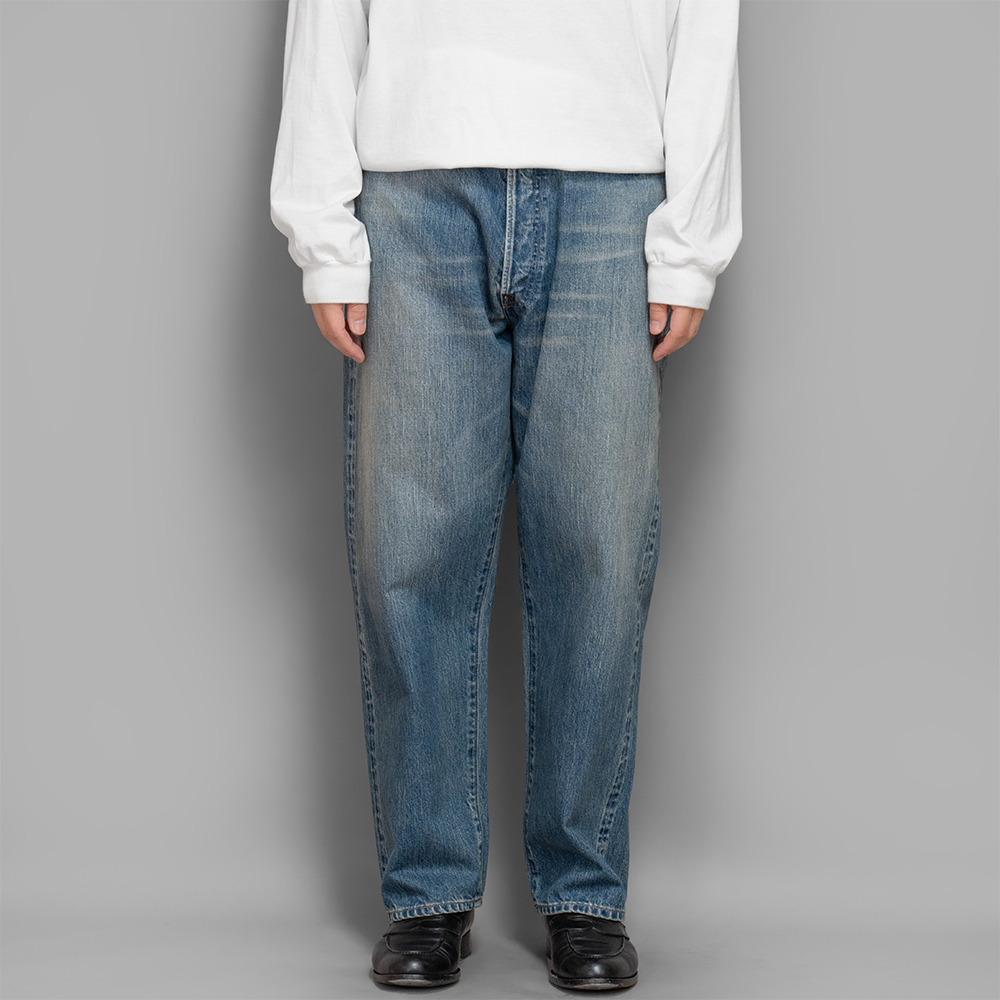 A.PRESSE / No.22 Washed Wide Denim Pants | twelve