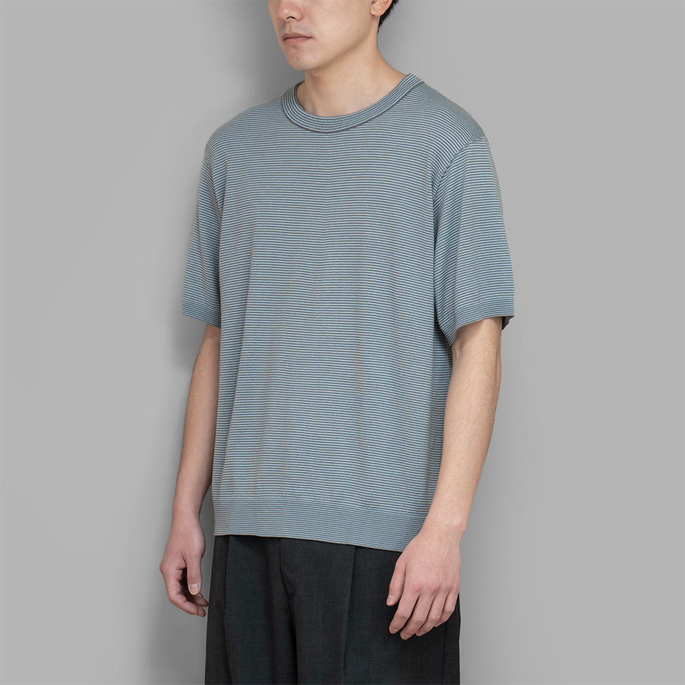 HEUGN / Roger Border Wool T S/S | twelve