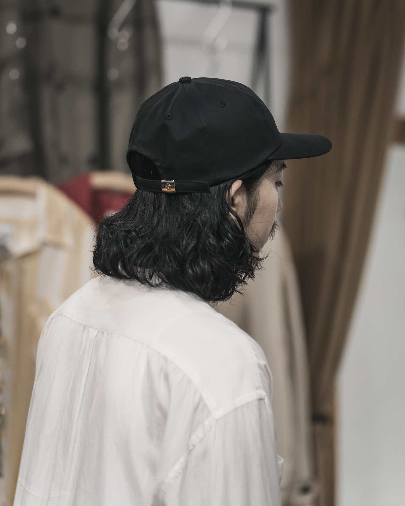 KIJIMA TAKAYUKI / Cotton Gaba 6Panel Cap (Black) | twelve