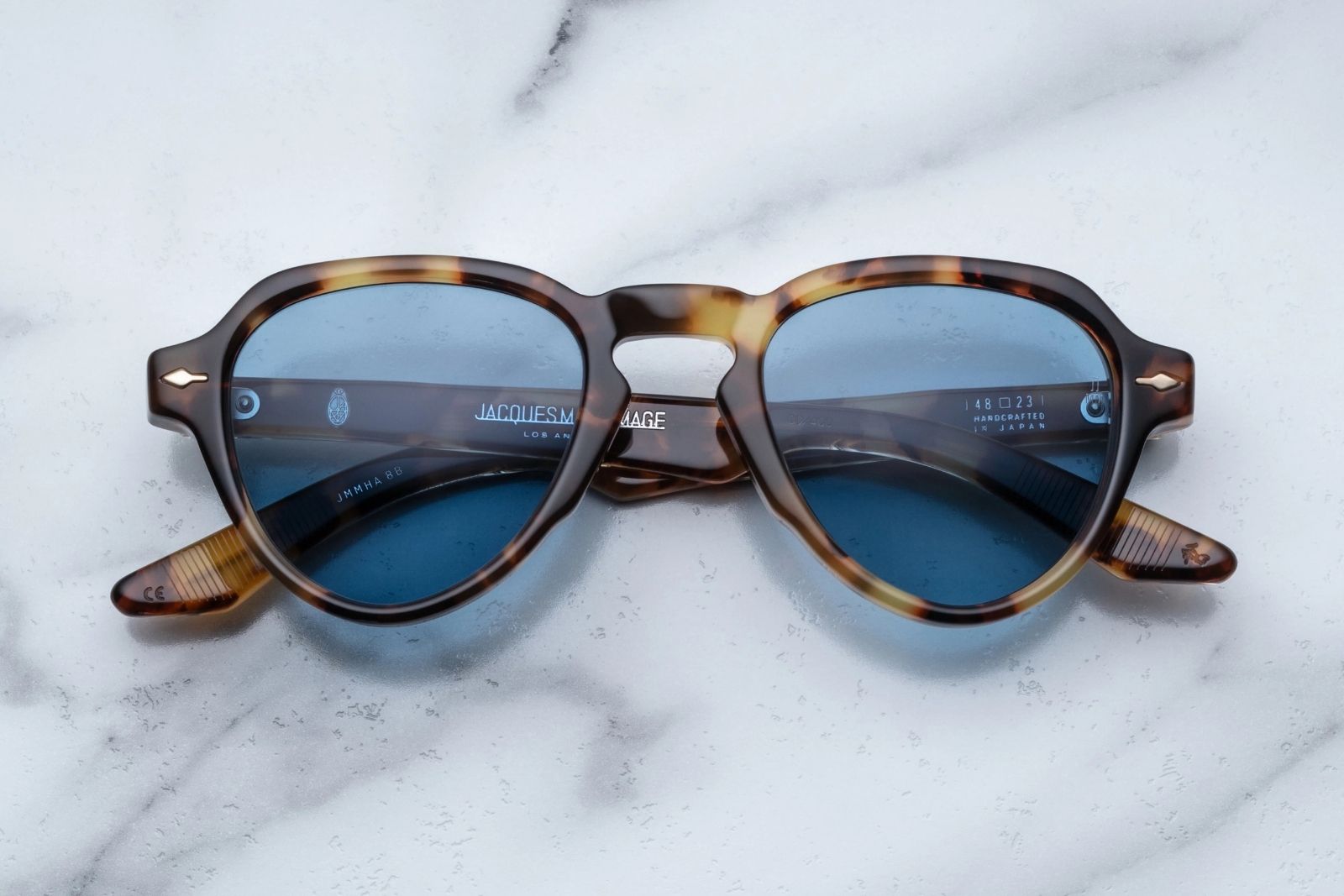 Jacques Marie Mage | Hatfield in Stingray Sunglasses- twelvesixtynine