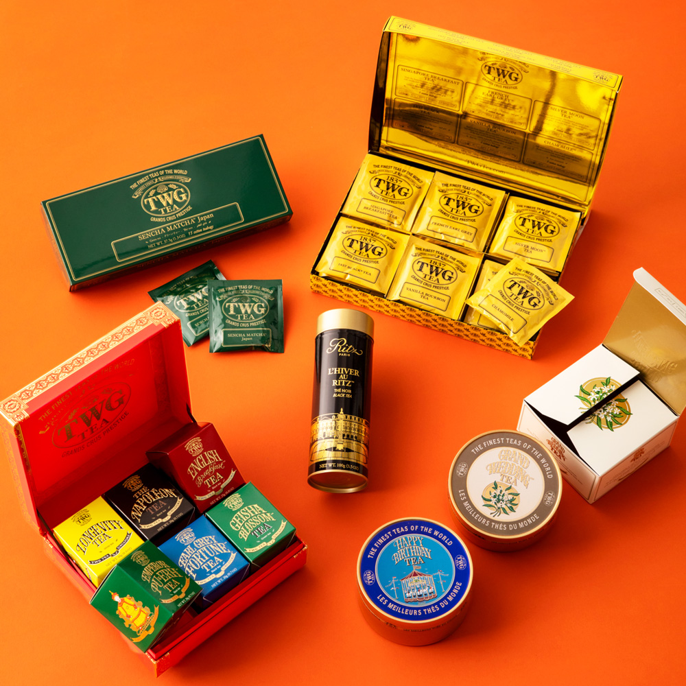新品◎TWG紅茶BOX入り2缶セット TWG Tea Japan オンラインブティック