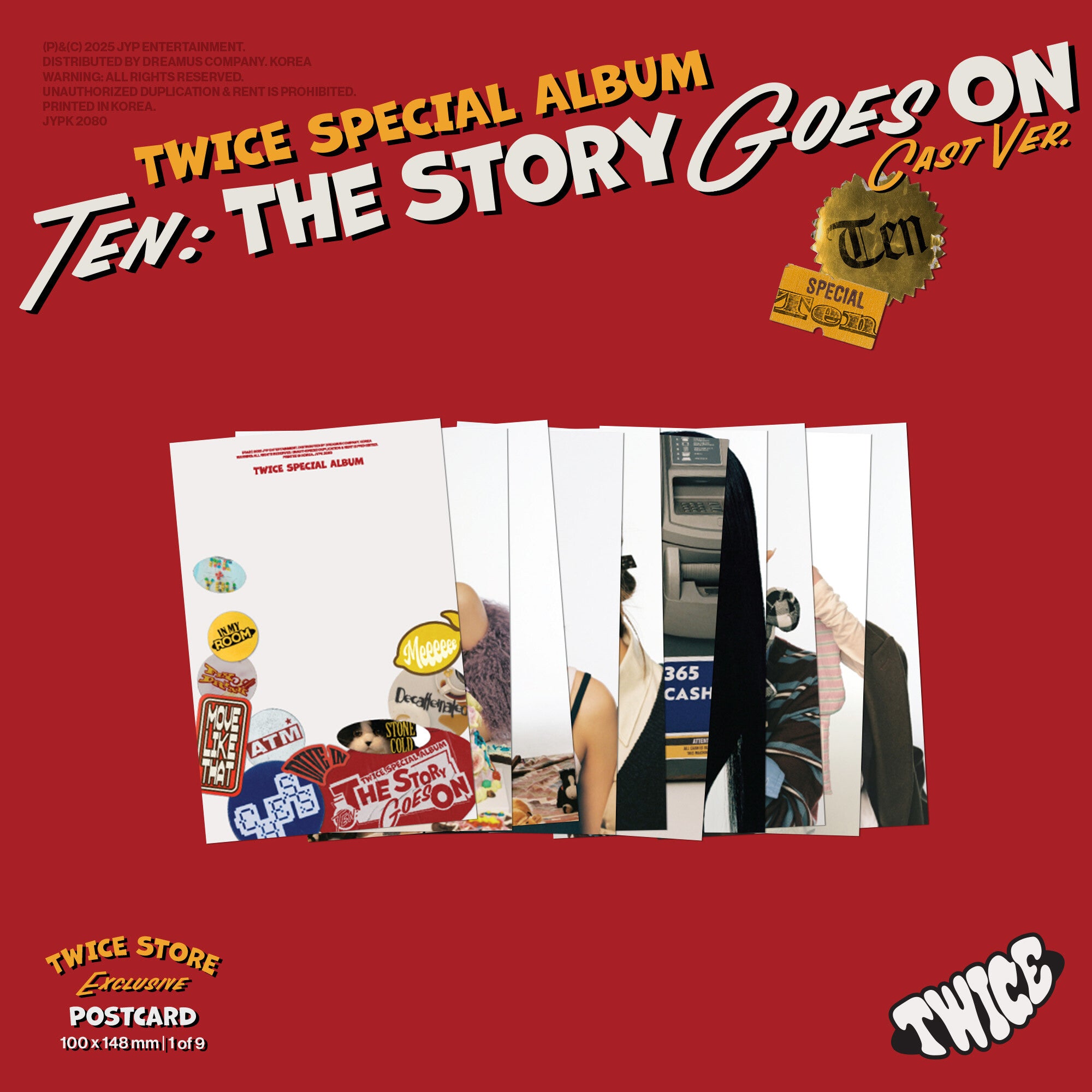TEN: The Story Goes On (Cast Ver.) (Exclusive) - Twice Official Store
