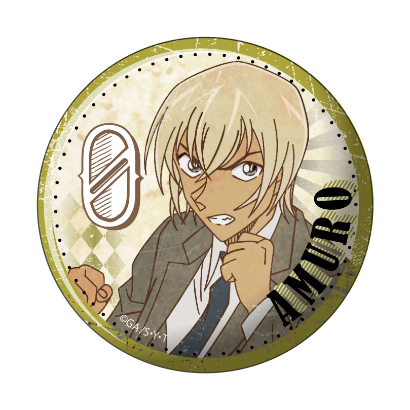 名探偵コナン ヴィンテージシリーズvol.2 缶バッジ - 株式会社ツインクル