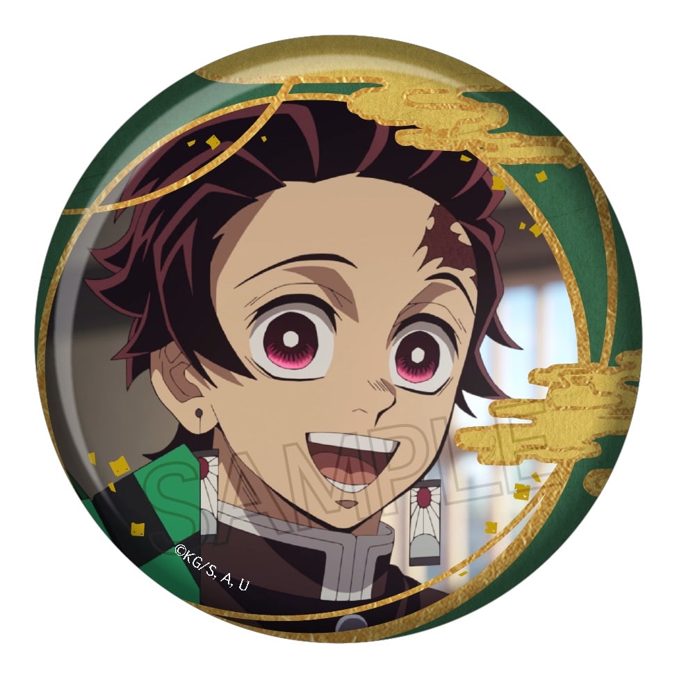 鬼滅の刃 箔押し缶バッジ Vol.2 - 株式会社ツインクル