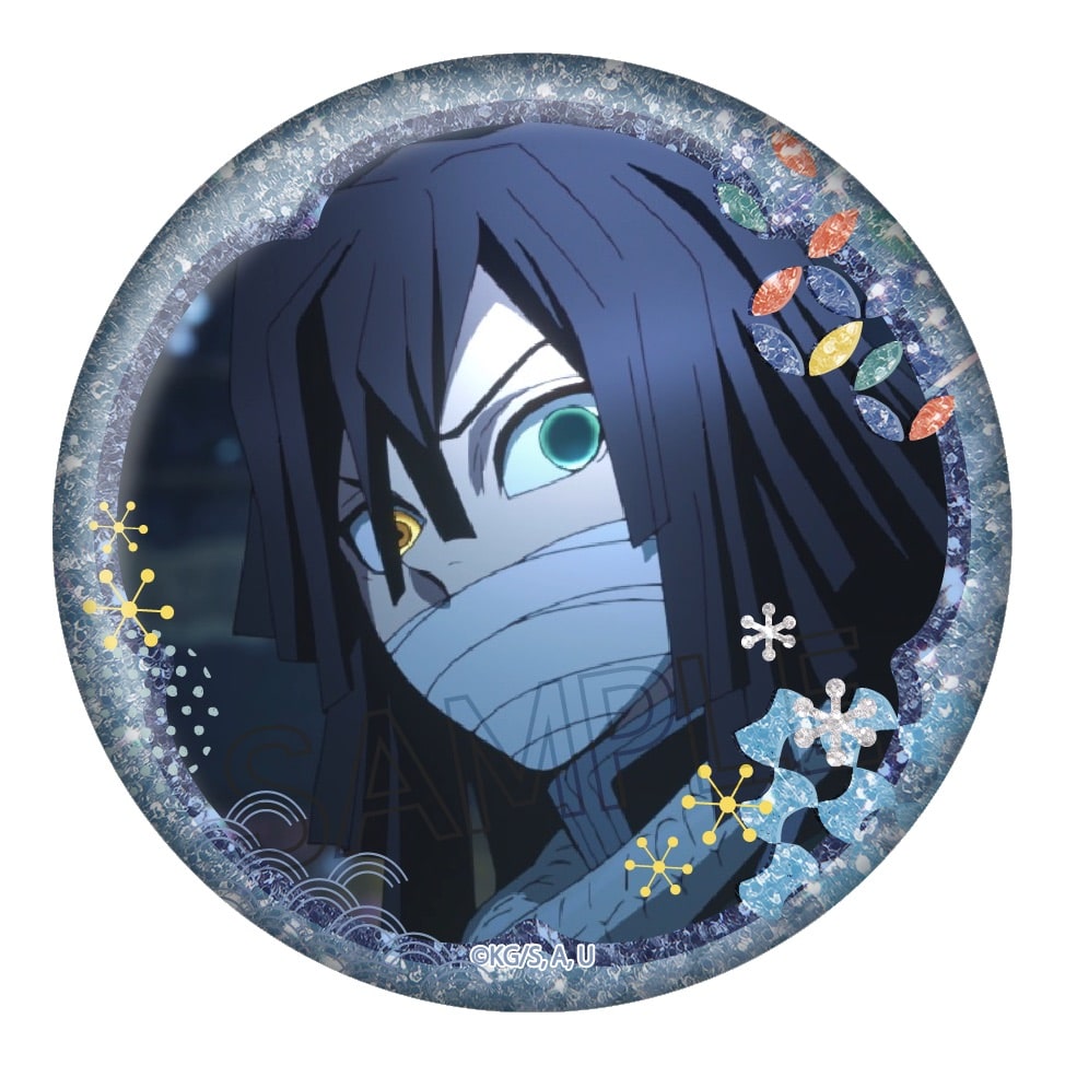 鬼滅の刃 グリッター缶バッジ Vol.2 - 株式会社ツインクル