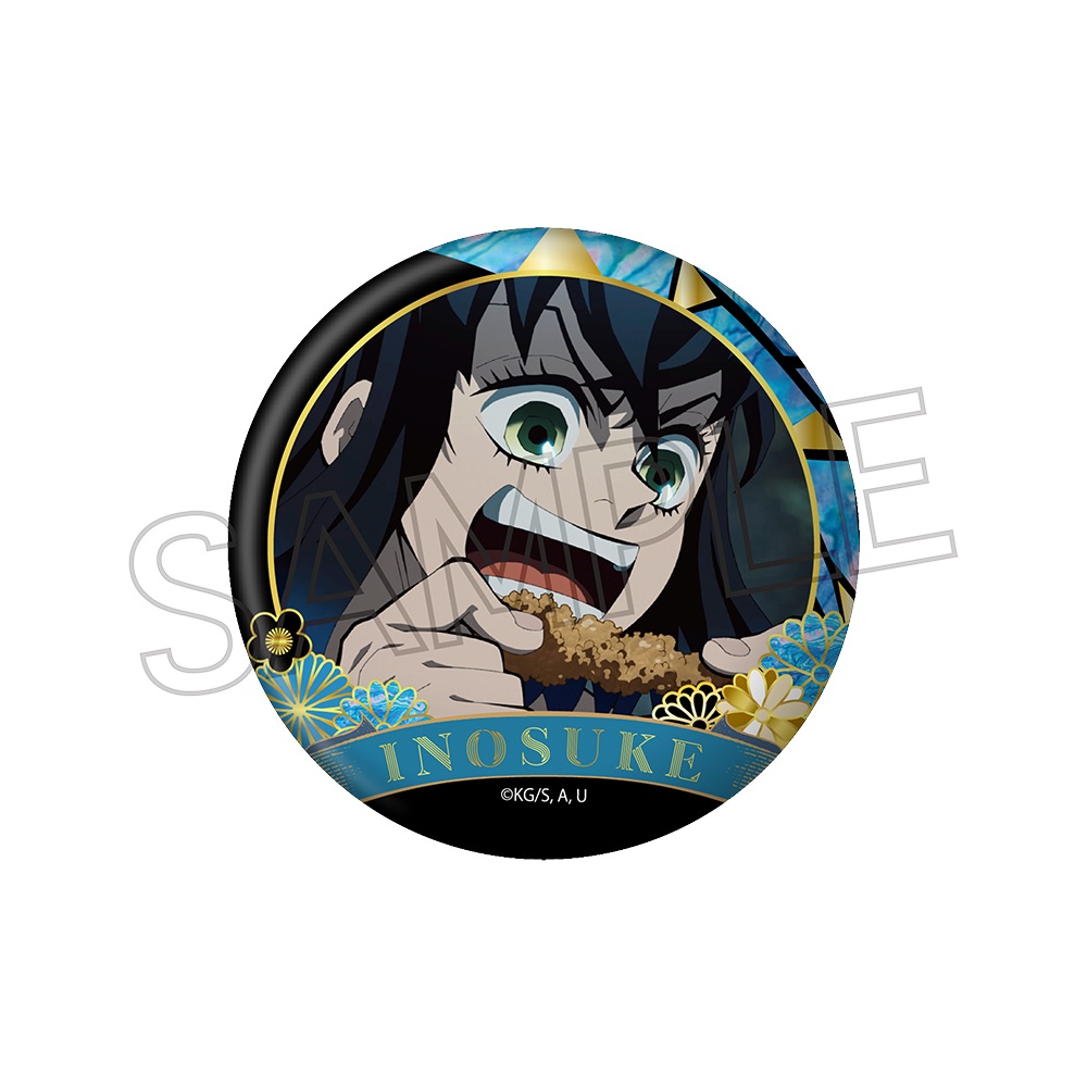 鬼滅の刃 螺鈿風シリーズ 缶バッジ Vol.4 - 株式会社ツインクル