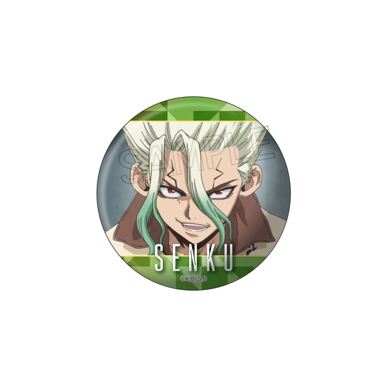 Dr.STONE 百面相 缶バッジ Vol.2 - 株式会社ツインクル