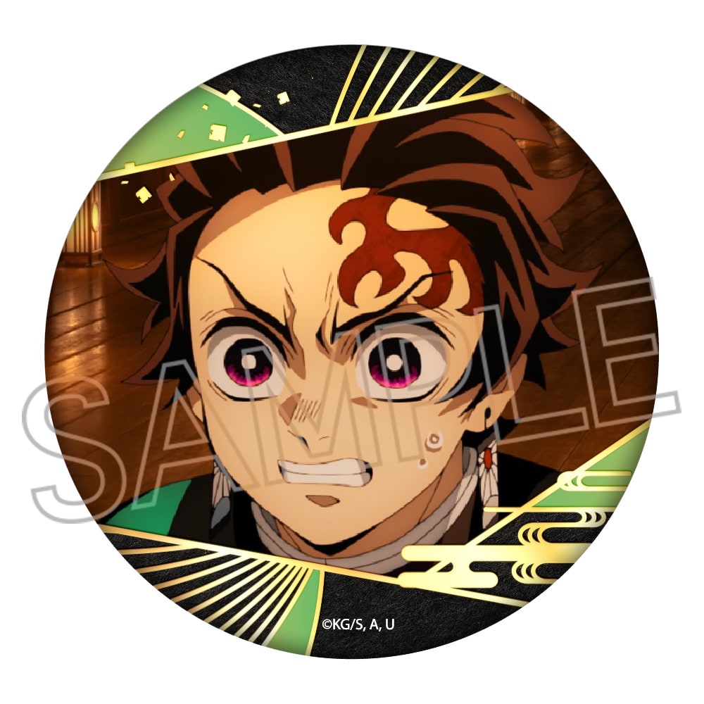 鬼滅の刃 箔押し缶バッジ Vol.3 - 株式会社ツインクル