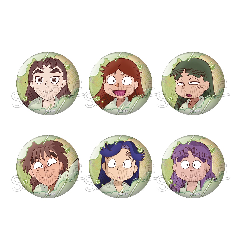 忍たま乱太郎 百面相缶バッジ -寝巻き姿の段Vol.2- 株式会社ツインクル