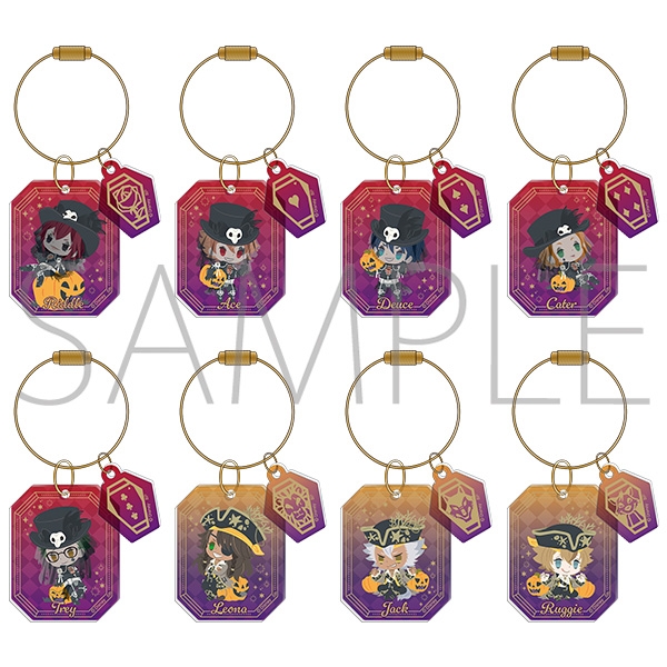 新品未開封】ハロウィン2025 ランダムアクリルキーホルダーセット