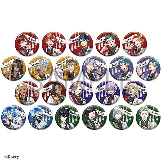 缶バッジコレクション(ユニオンバースデーver.) | ツイステグッズ情報