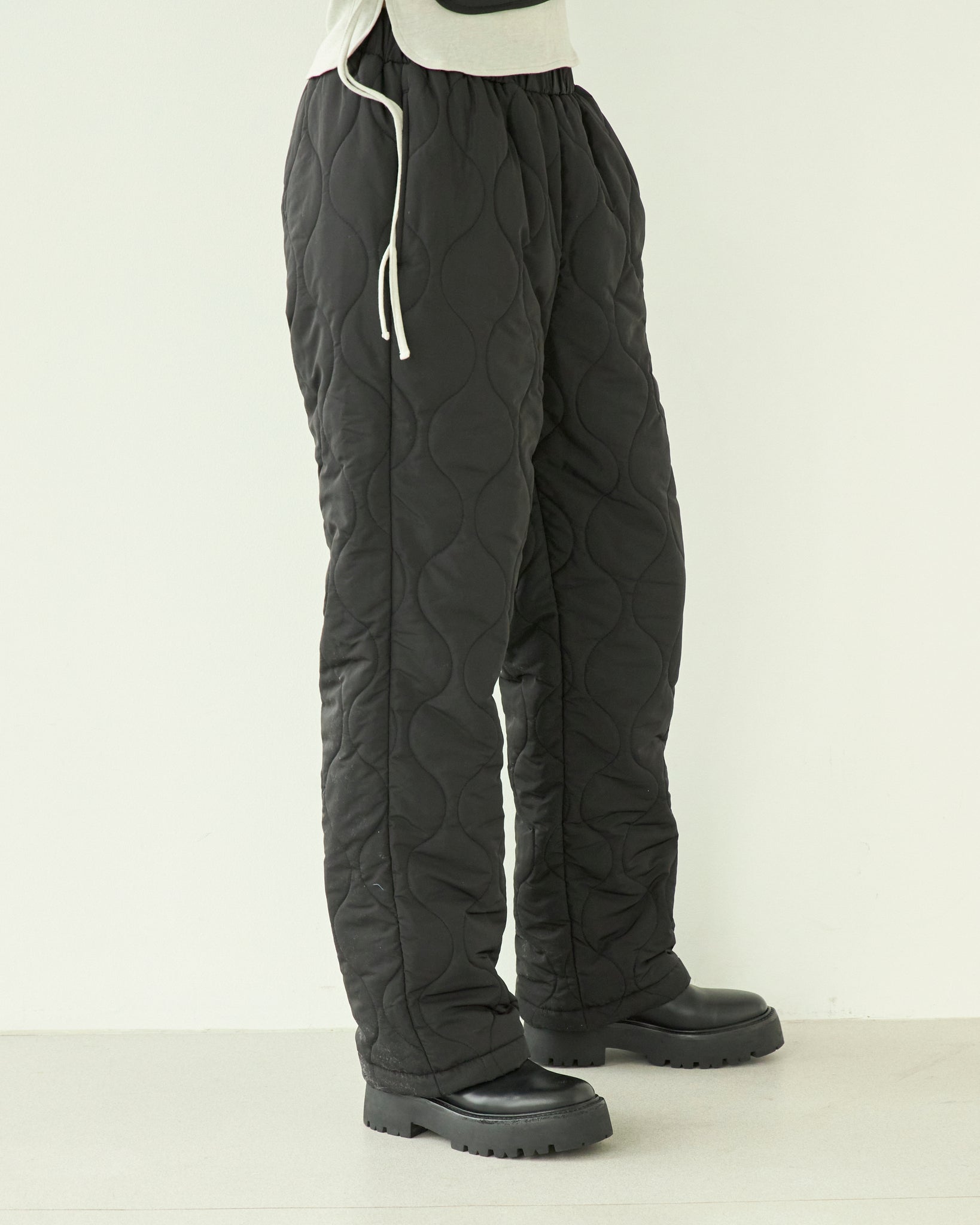 bonjour diary QUILTED PANTS キルティングパンツ 6Y bonjour diary