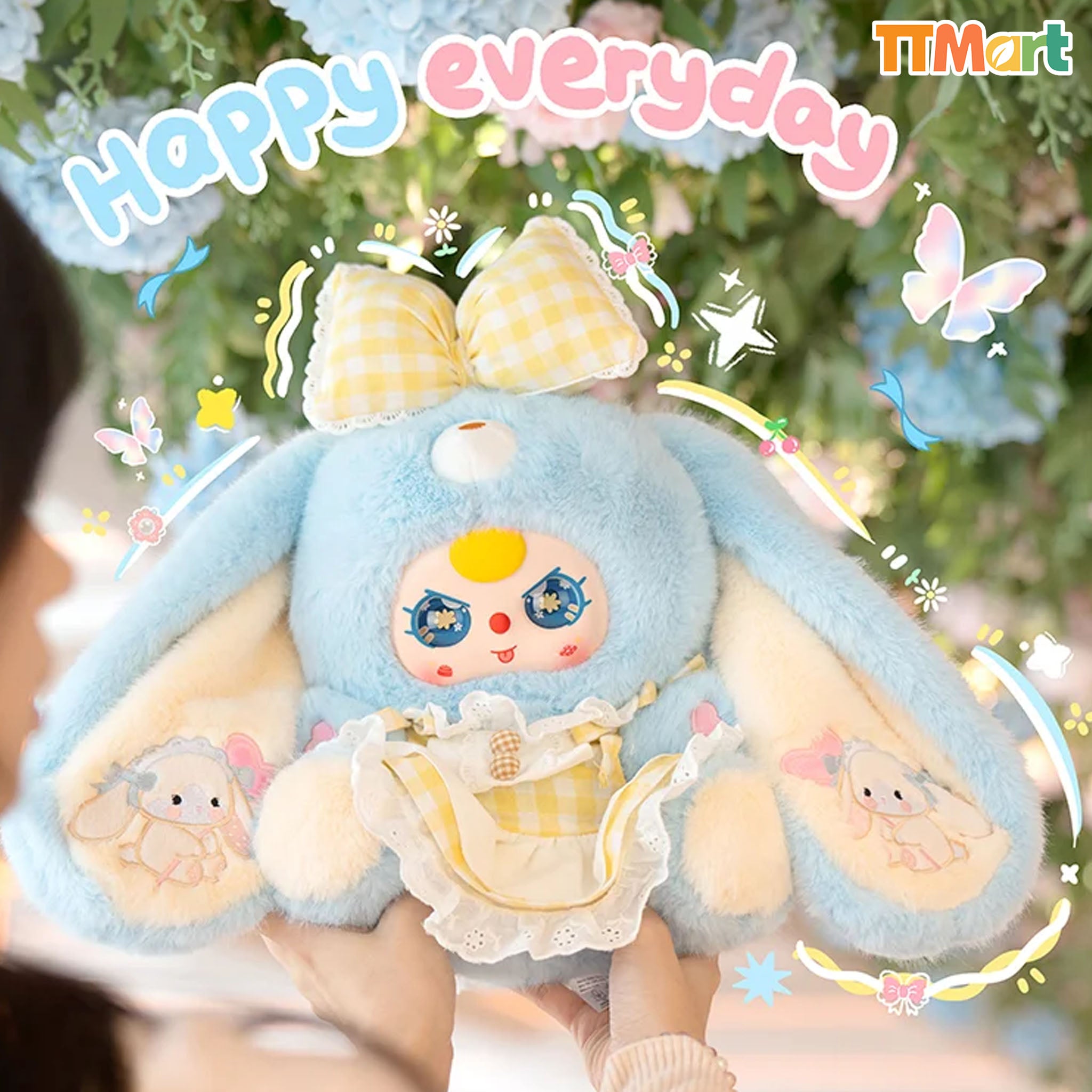 Baby Three Lily Rabbit Town V5 400% Plush Series Blind Box