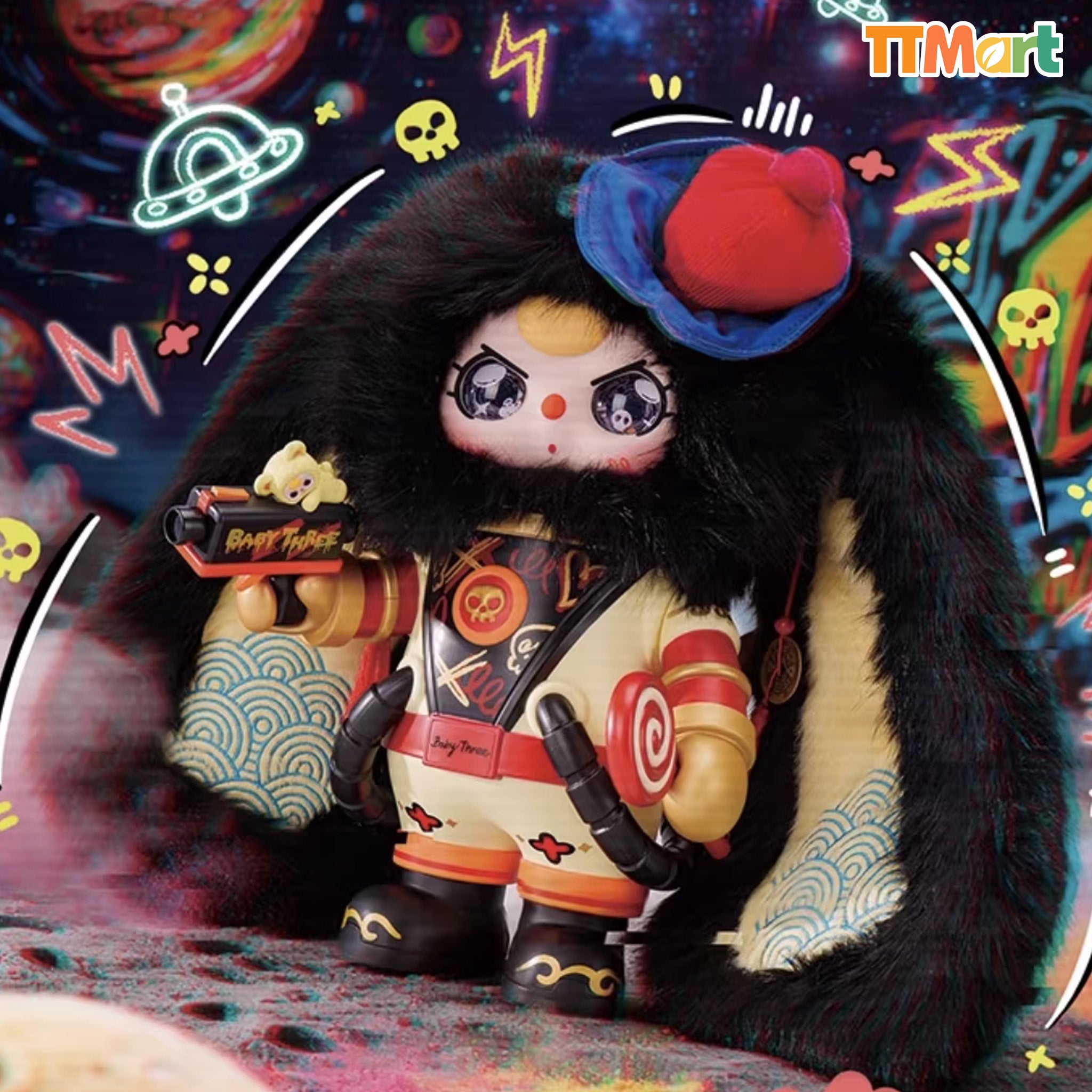 Baby Three Limited 400% Astronaut Figure Confirmed Design Honey