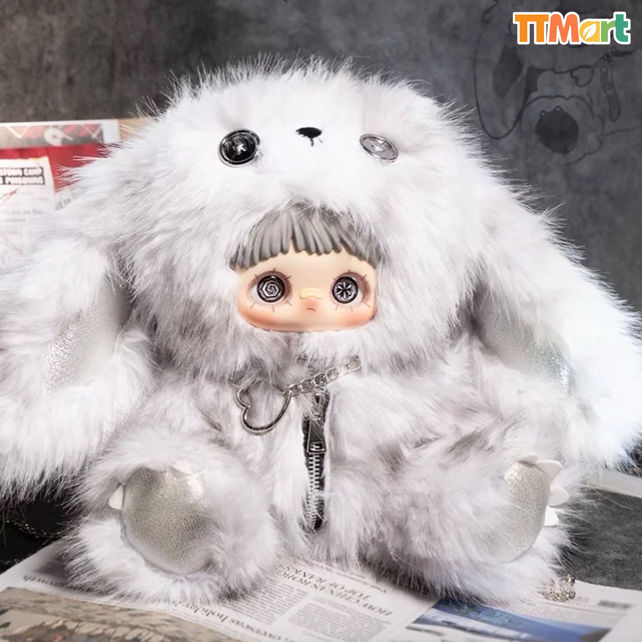 MAYMEI Rebel Doll Backpack Series Plush Blind Box