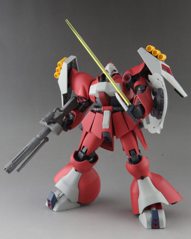 HG ヤクト・ドーガ(クェス・エア専用機) 全塗装 レビュー - ガンプラ