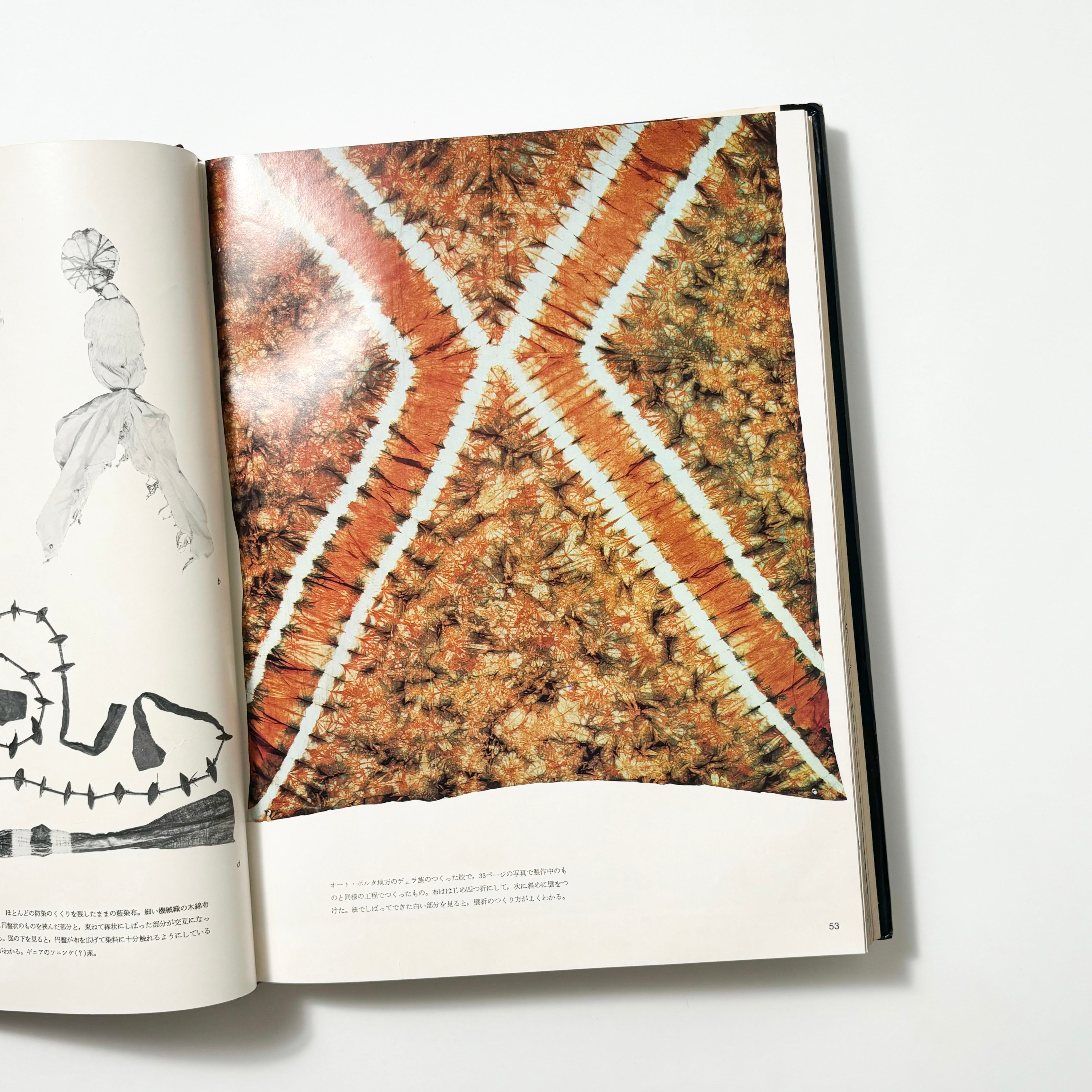 染色の芸術 絞 ろうけつ染 絣 THE DYERS ART ジャック ラーセン 染色の