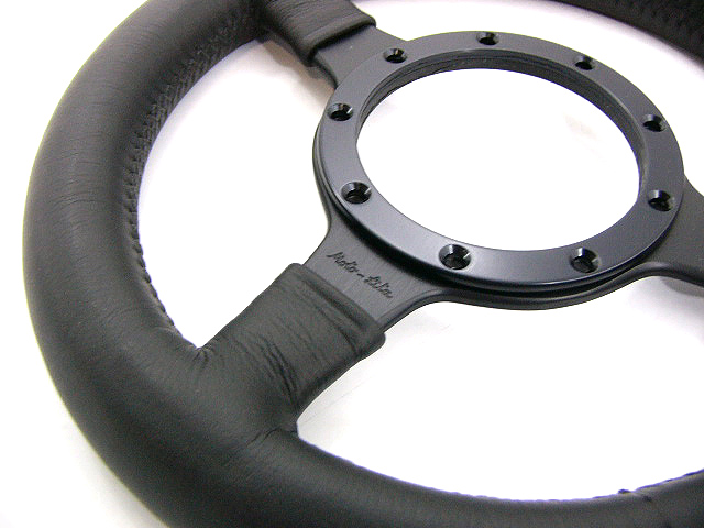 タートルトレーディング / モトリタブラックレザーステアリング 11