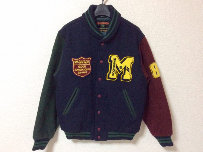 McGREGOR/マックレガー レターマンジャケット 和製英語スタジアム