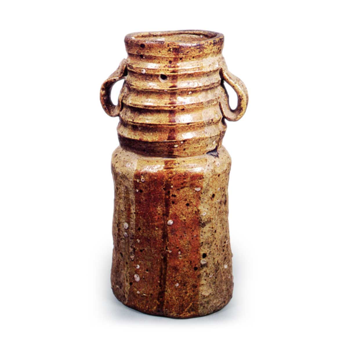 美濃伊賀耳付花入 | 鶴田 純久の章 お話