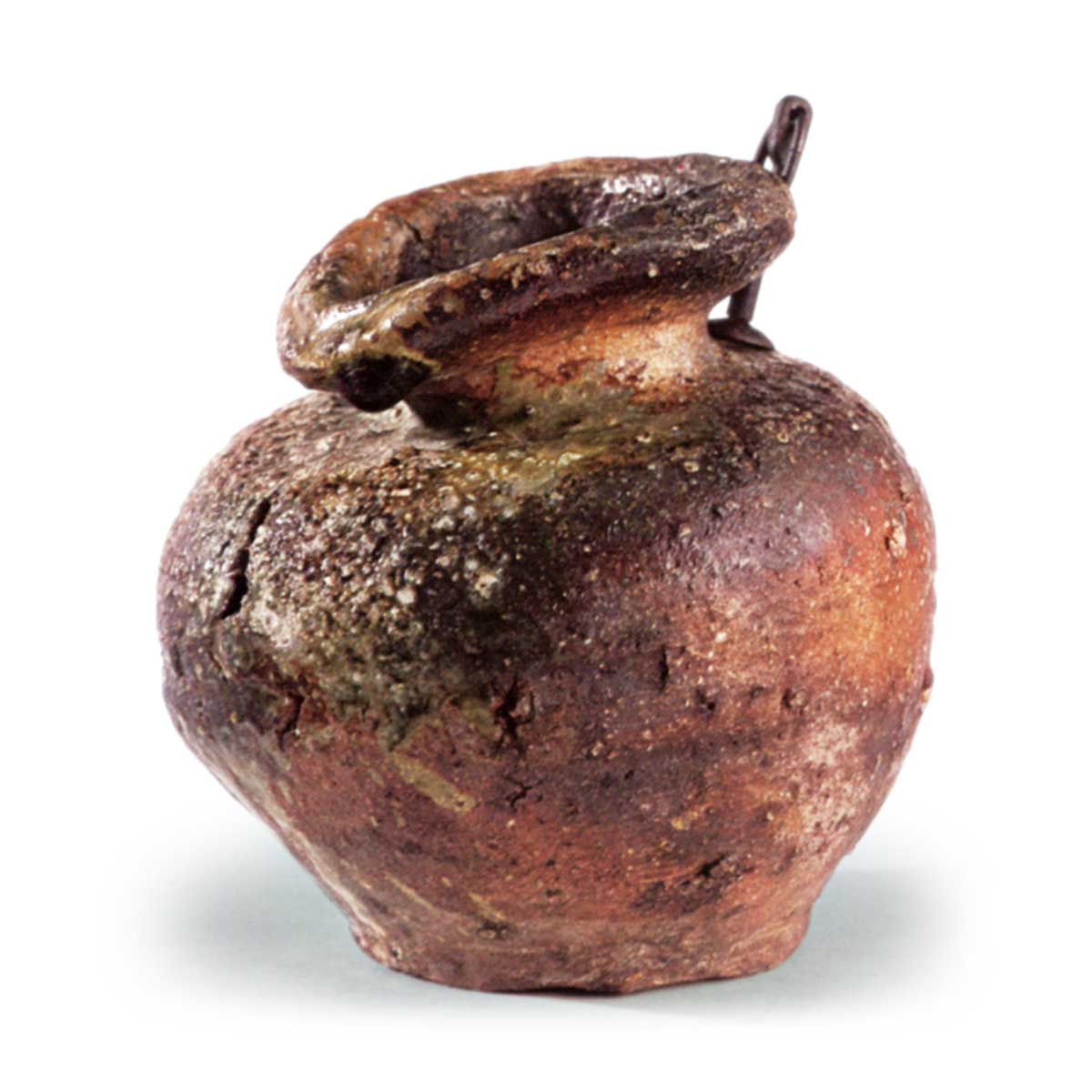 信楽蹲掛花入 | 鶴田 純久の章 お話