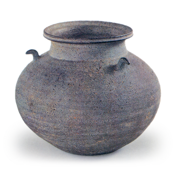 須恵器 三耳壺 | 鶴田 純久の章 お話