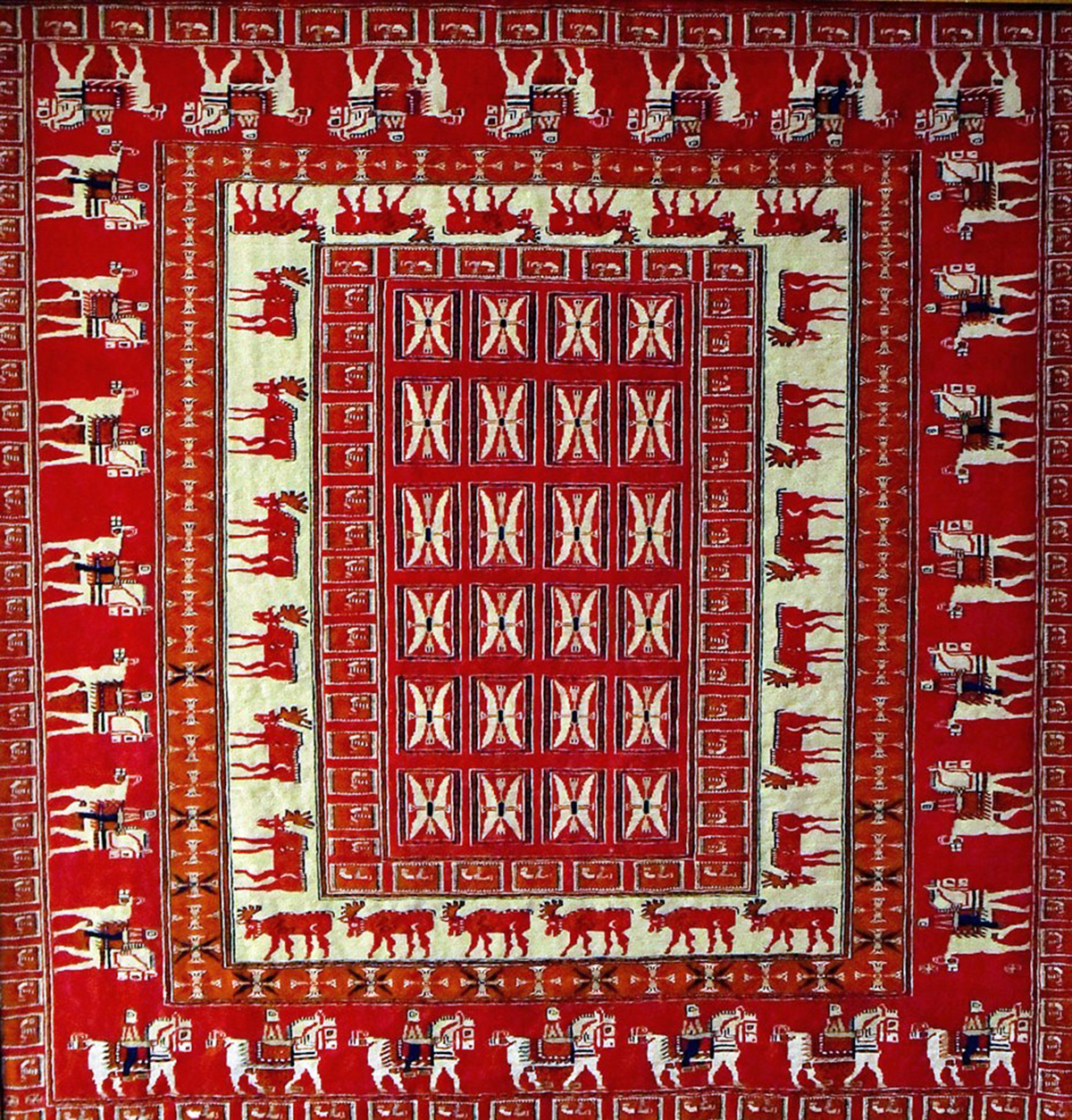 The World Travel of the Turkmen Carpet