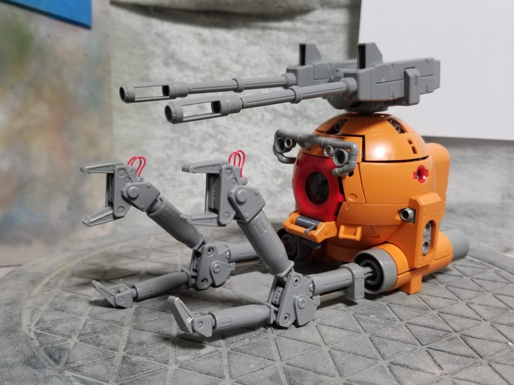 ガンプラ製作レビュー】MGボールK型(第08小隊版) 仮組とチェック編