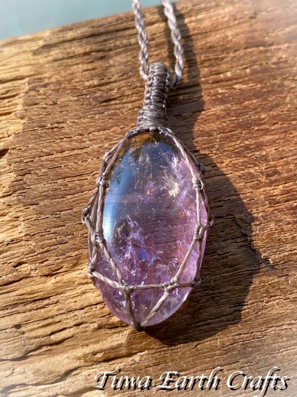 自信・やる気アップ・魔除け】大ぶり♪ 高品質アメトリン ペンダント