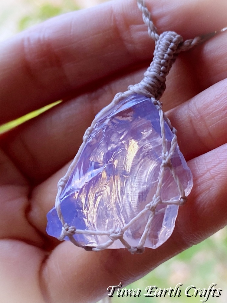 高品質アンダラクリスタル（シエラネバダ産）ネックレス・ペンダント