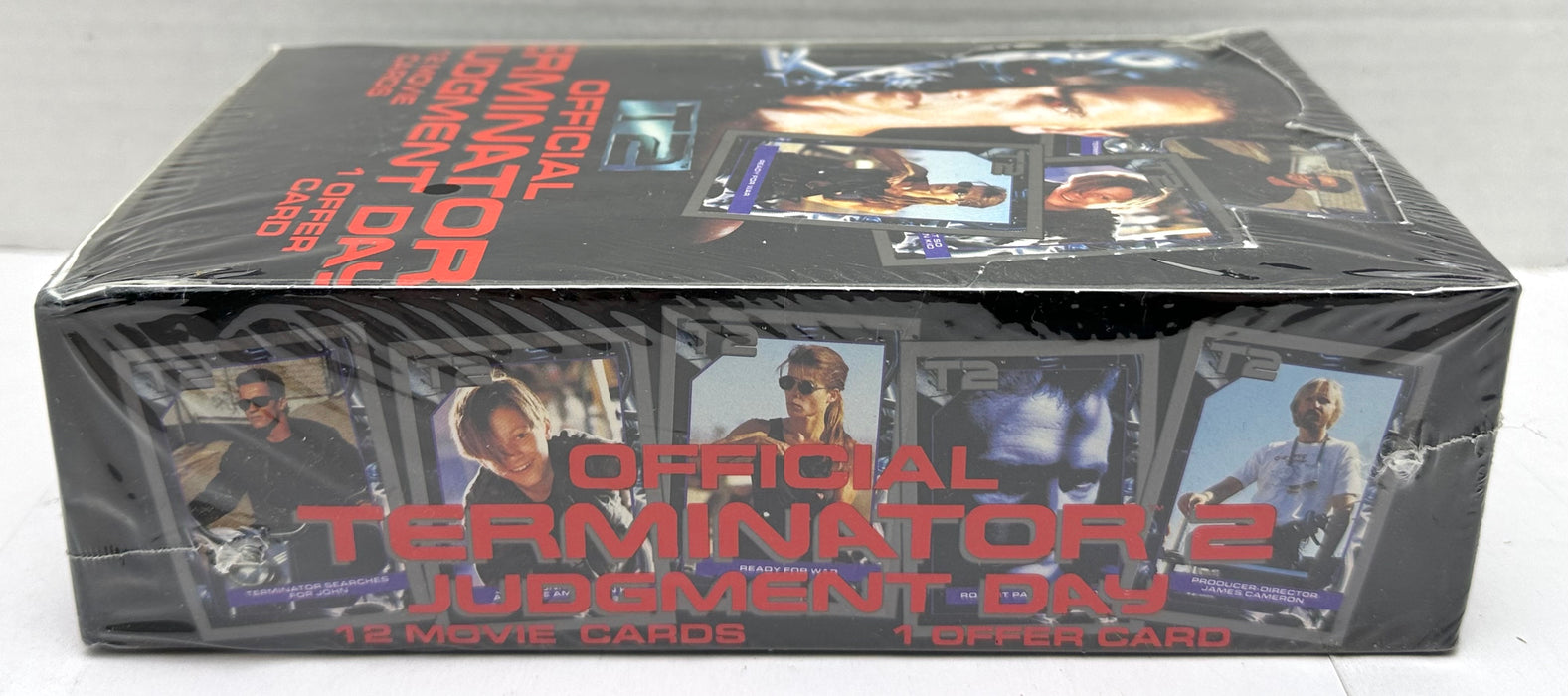 1991 Terminator 2 Judgement Day Movie Vintage Trading Card Box 36
