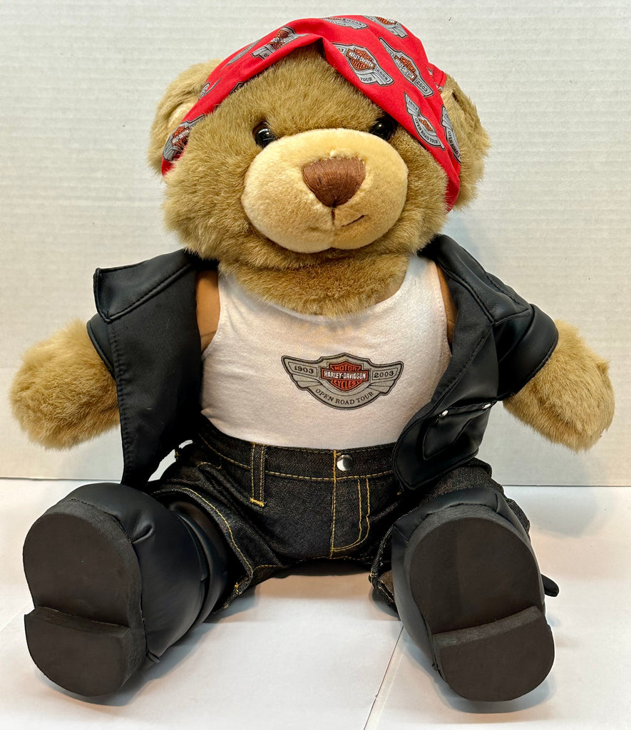 2003 Harley Davidson Bear 100th Anniversary Open Road Tour Plush