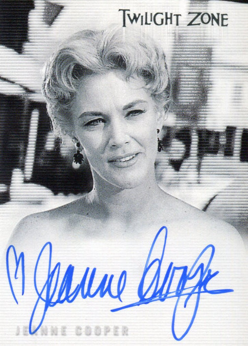 Twilight Zone 4 Science and Superstition Jeanne Cooper Autograph