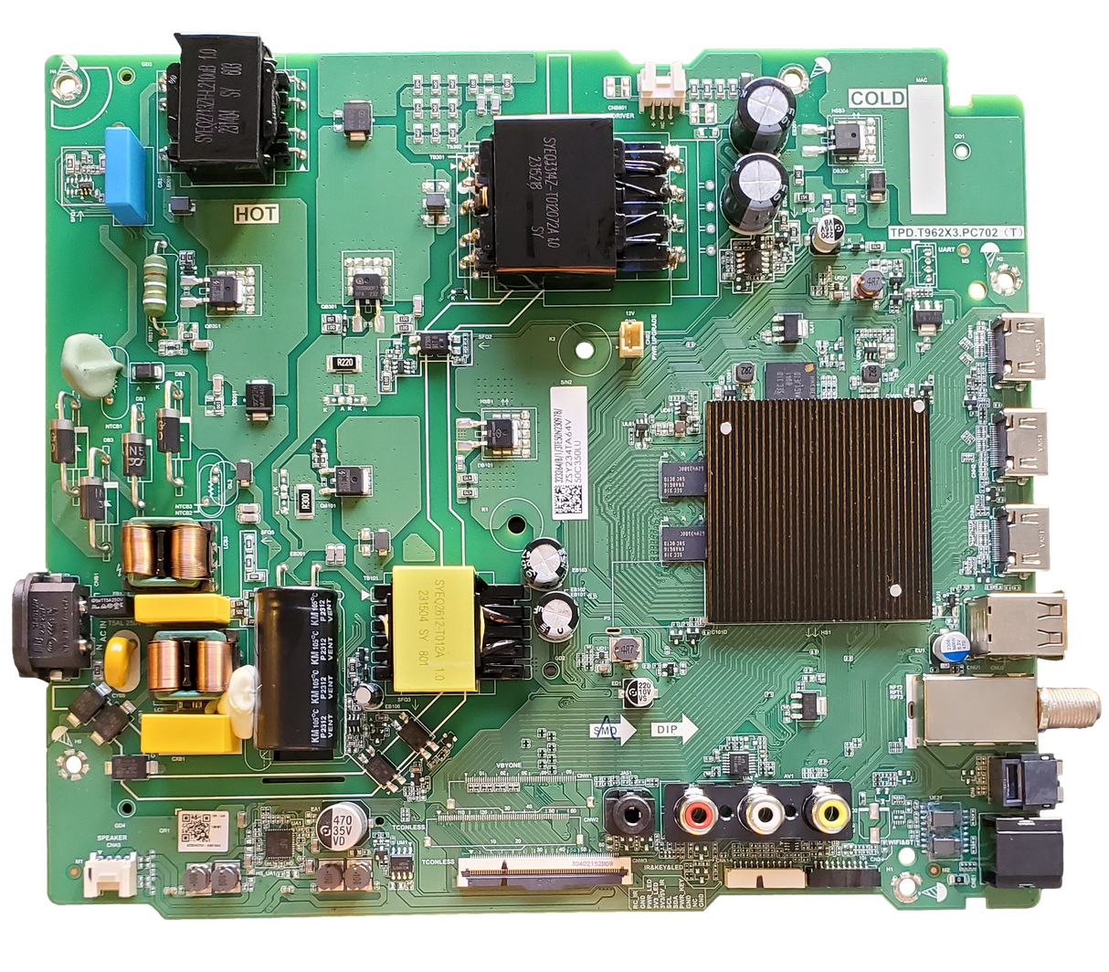 323264 Toshiba Main Board, 50C350LU Main Board, TPD.T962X3.PC702