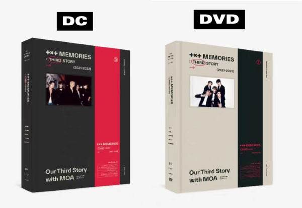 TXT MEMORIES : THIRD STORY DVD / Digital Code (with Weverse Gift