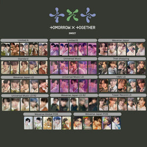 TXT Japanese Album SWEET Photo Cards [Official] – TXT Universe