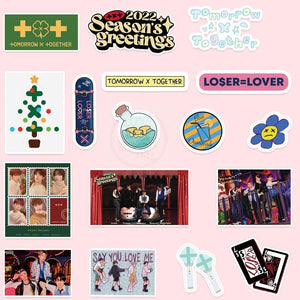 TXT Holiday-Themed 100 pcs Sticker Pack (Fan-made) – TXT Universe
