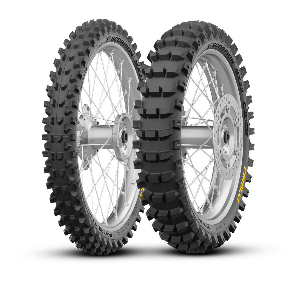 New SCORPION™ MX32™ Mid-Soft - バイク タイヤ | Pirelli
